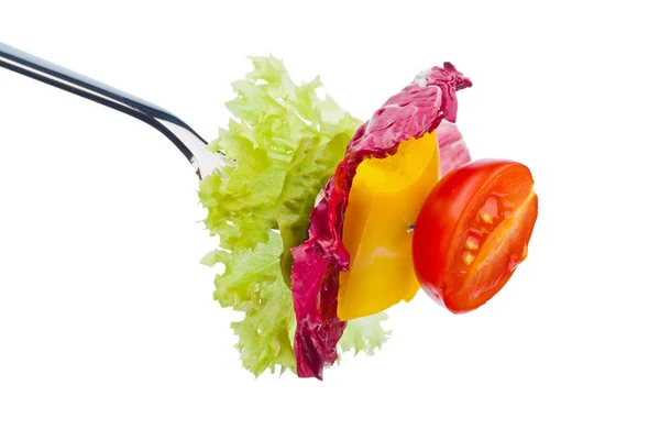 Çatallı salata. — Stok fotoğraf