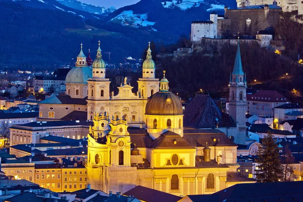 Vista de la ciudad de Salzburgo en Austria —  Fotos de Stock