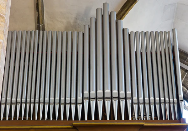 Section of an organ in a church — Stock Photo, Image