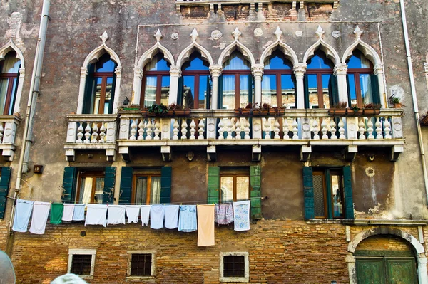 Einzigartiger blick auf die stadt venedig. Italien — Stockfoto