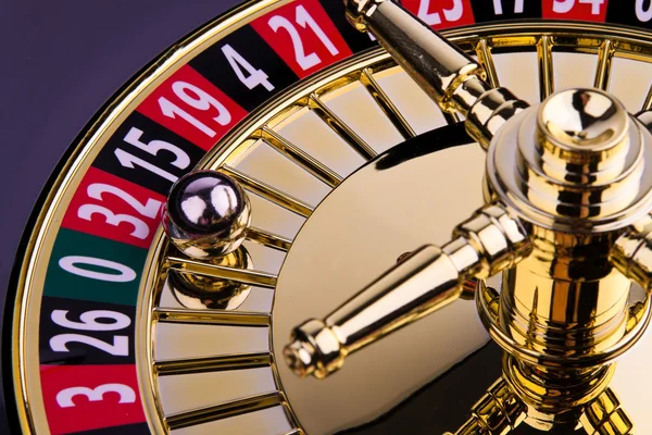 Cylinder of a roulette game of chance — Stock Photo, Image