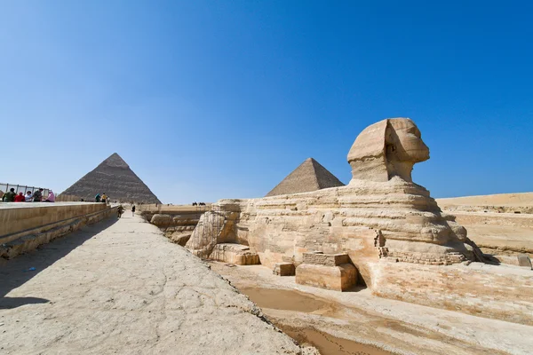 Egito, giza, esfinge — Fotografia de Stock
