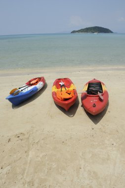 Tayland, koh mak, kayık