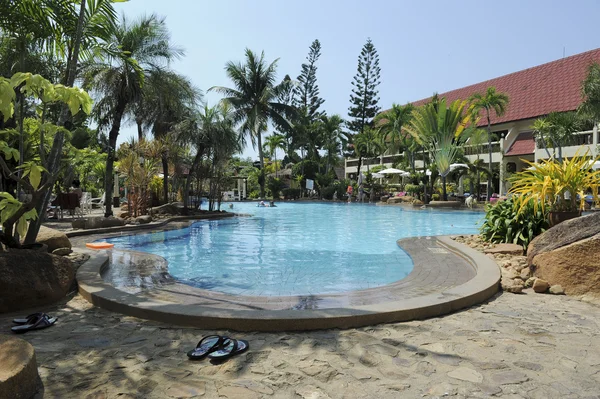 Thaiföld, Pattaya, Hotel Bannamao resort — Stock Fotó