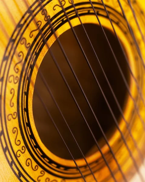 stock image Charango sound hole