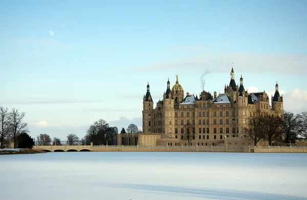 Germany castle in Schwerin — Stock Photo, Image