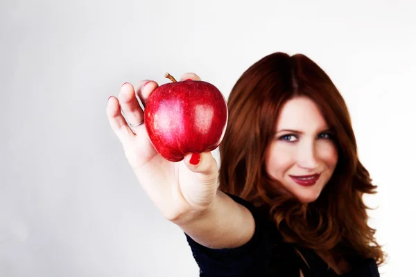 Güzel elma — Stok fotoğraf