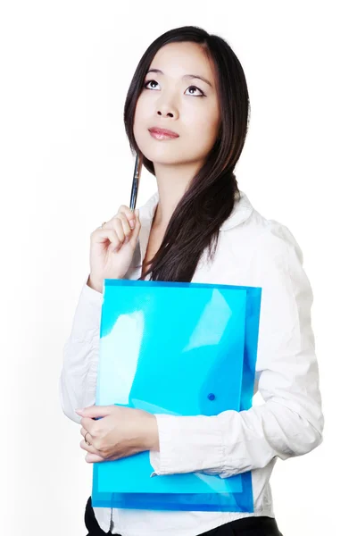 Jonge chinese vrouw — Stockfoto