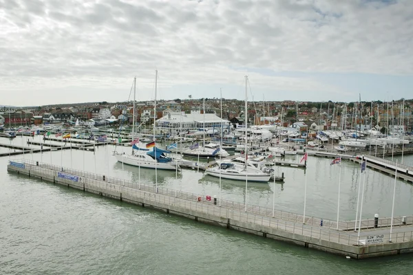 stock image Cowes harbour