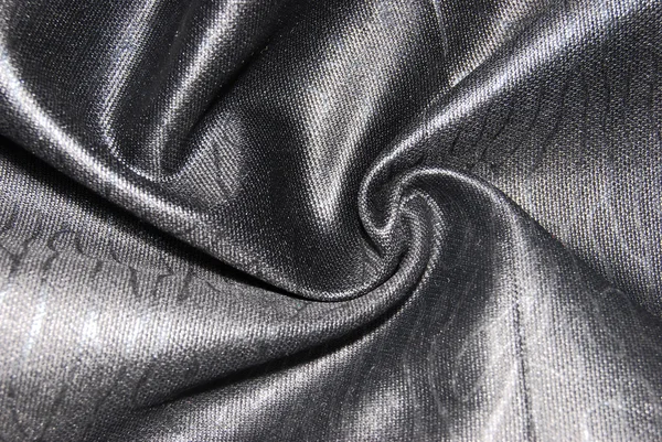 Textura de seda negra — Foto de Stock