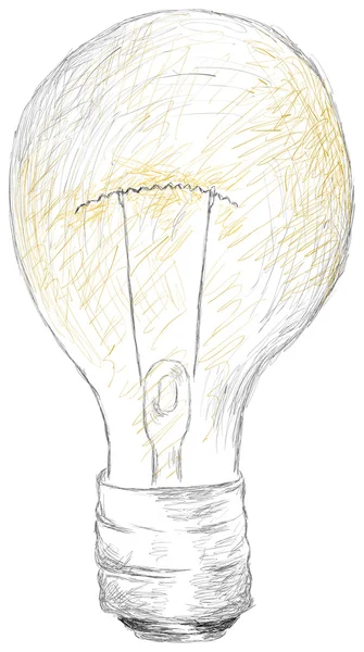 Elektrische lamp — Stockvector
