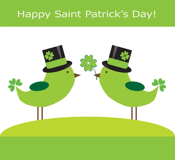 Saint Patrick'ın gün kuşlar