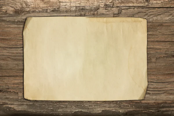 Yaşlı kağıt ahşap zemin — Stok fotoğraf