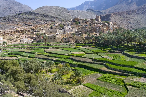 Il villaggio Bilad Sayt, sultanato Oman — Foto Stock