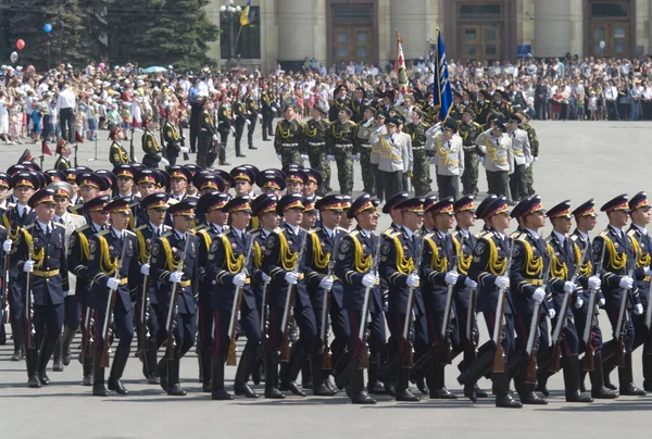 Desfile Militar del Día de la Victoria — Foto de Stock