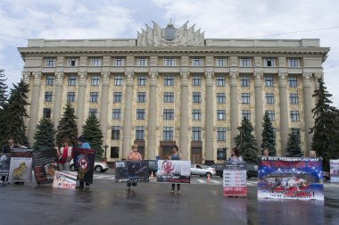 organize ralli hayvanları korumak