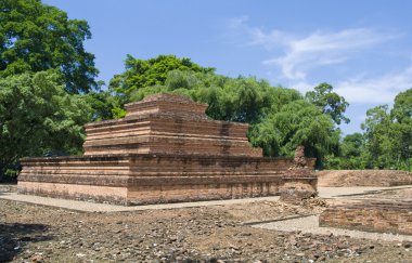 muara jambi Tapınağı. Sumatra, Endonezya