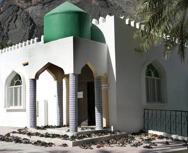 The mosque in village Bilad Sayt, sultanate Oman — Stock Photo, Image