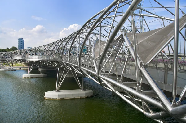 The Helix Bridge — Stock Photo, Image