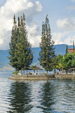 Yarımada tuk-tuk. ada samosir, lake toba. Sumatra