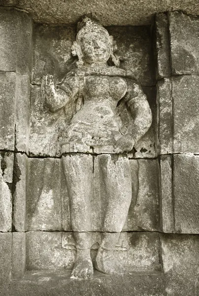 Sculpture en pierre de Borobudur — Photo