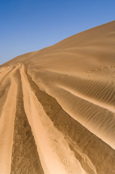 Landschap van de woestijn — Stockfoto