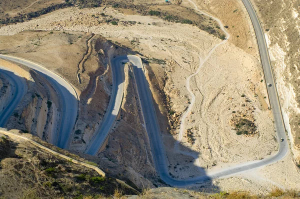 Δρόμο εκκαθάρισης βουνά Ομάν — Φωτογραφία Αρχείου
