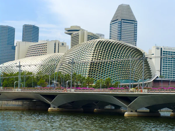 Théâtre Esplanade à Singapour . — Photo