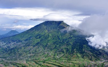 değişken bir Mount merbabu uyuyan Stratovolkan, Endonezya