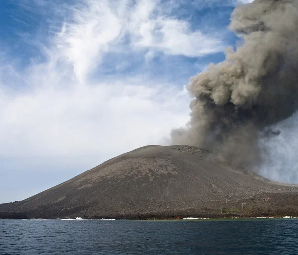 Anak krakatau ausgebrochen — Stockfoto