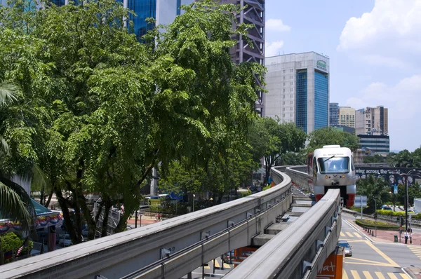 stock image Monorail in Kuala Lumpur, Malaysia.
