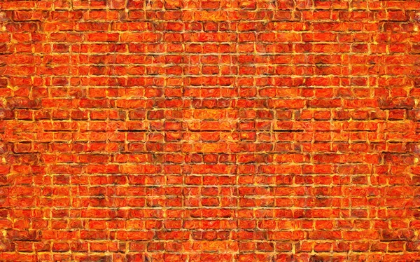 Art brick wall Stock Image