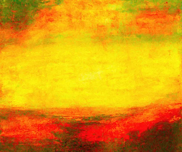Abstract Yellow Oil Painting Royalty Free Stock Images