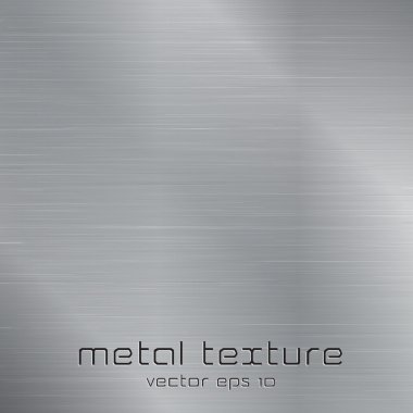 Seamless metal texture background. Vector