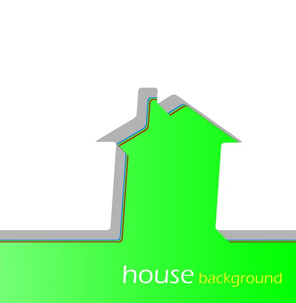 Icono de la casa 3d — Vector de stock