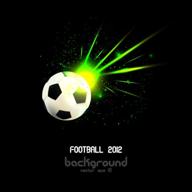 Light football banner clipart