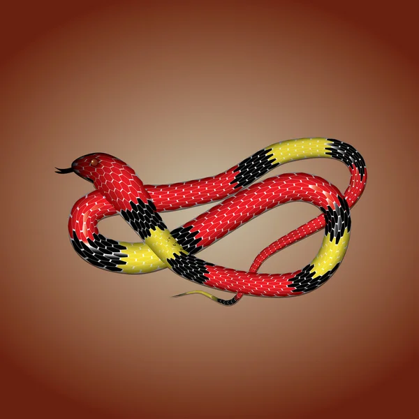 Serpent - vecteur — Image vectorielle