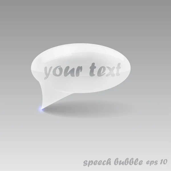 Вектор пузыря речи — стоковый вектор