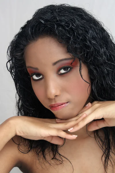 Beautiful West-Indian Teen Girl (9) — Stock Photo, Image