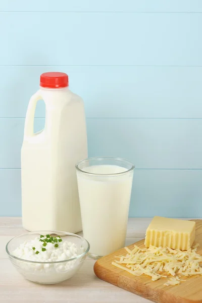Produkty mleczarskie — Zdjęcie stockowe