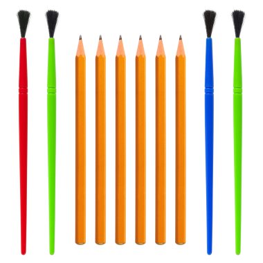 kalem ve fırça