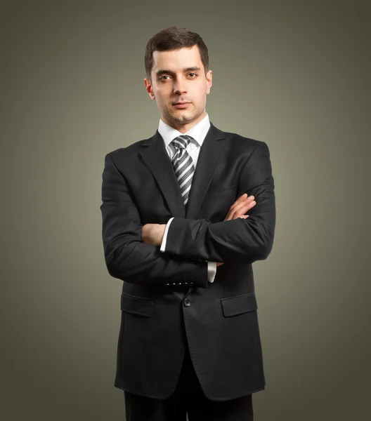 Man Businessman In Suit Stock Image