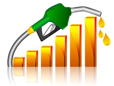 Fuel price clipart