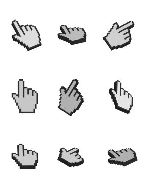 hand cursor clipart