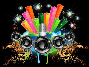 music celebration clipart