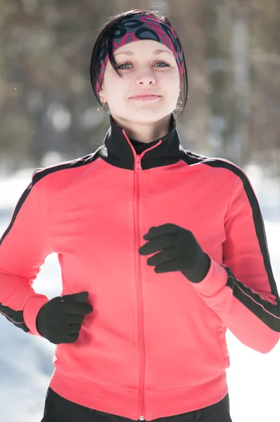 Kış Koşusu — Stok fotoğraf