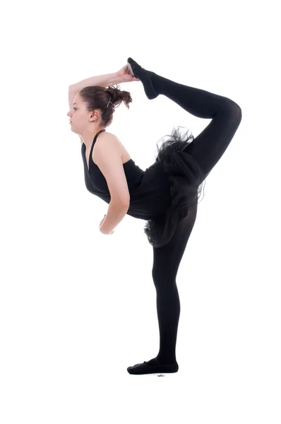 Bela jovem bailarina mulher — Fotografia de Stock