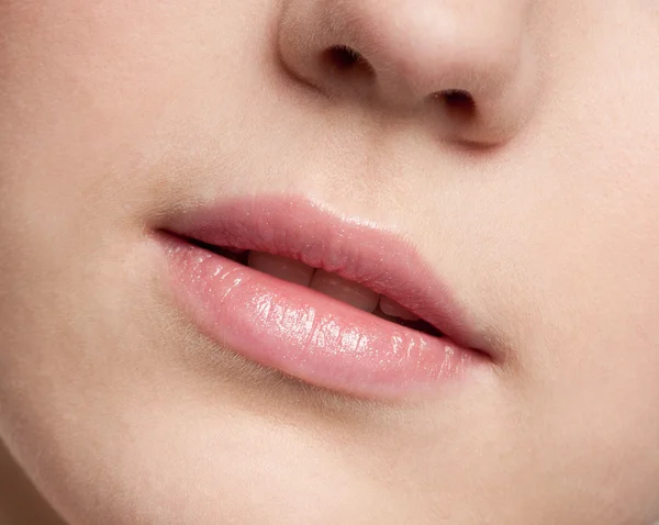 Зона макияжа губ — стоковое фото