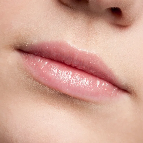 Зони макіяж губ — стокове фото