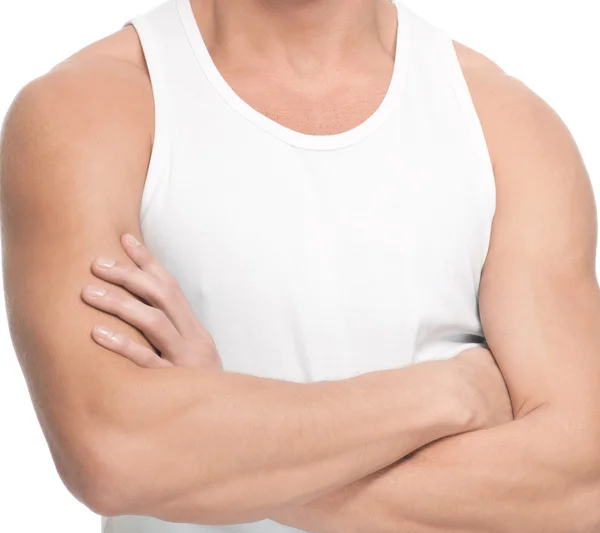 Young handsome man body — Stock Photo, Image
